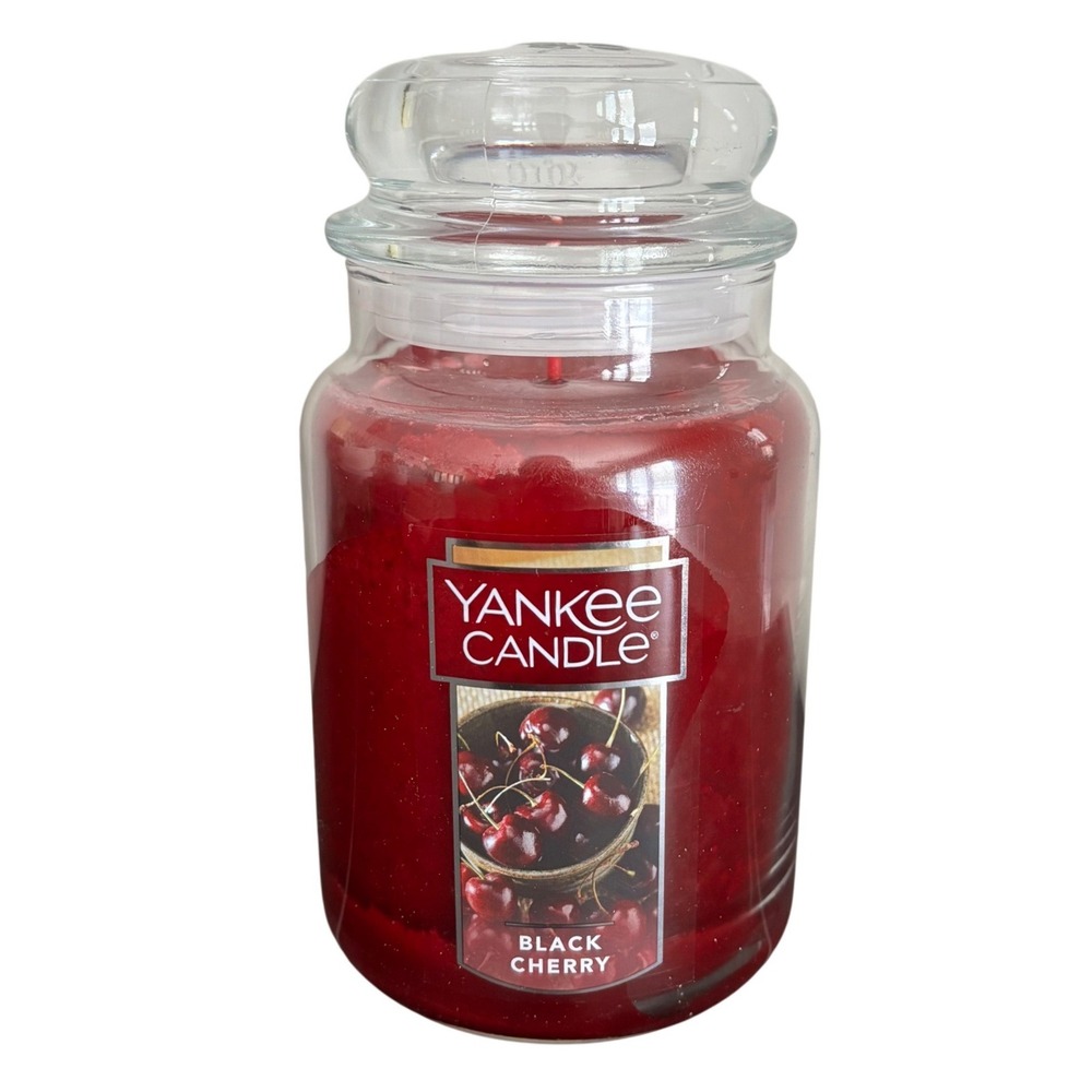 Yankee Candle | NEW | Black Cherry | Large Jar Scented Candle | 22 oz